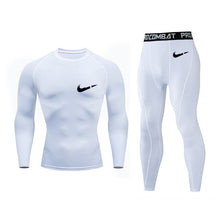 Load image into Gallery viewer, bottoms mma rashguard men compression pants Fitness men leggings  thermal underwear bottom base layer Men&#39;s tracksuit Clothing
