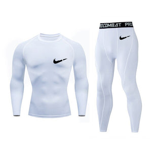 bottoms mma rashguard men compression pants Fitness men leggings  thermal underwear bottom base layer Men's tracksuit Clothing