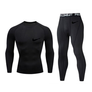 bottoms mma rashguard men compression pants Fitness men leggings  thermal underwear bottom base layer Men's tracksuit Clothing