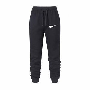 2019 Fall Men's Black doodle Print Trousers Jogger Men's Pants Casual Slim Fit Men's Fitness Sweatpants Big Size wholesale