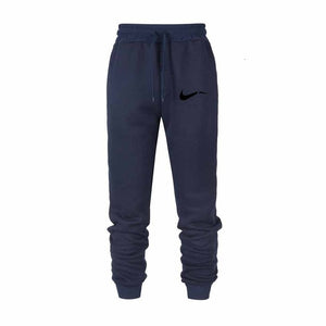 2019 Fall Men's Black doodle Print Trousers Jogger Men's Pants Casual Slim Fit Men's Fitness Sweatpants Big Size wholesale