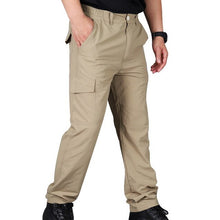 Load image into Gallery viewer, 2019 Men Cargo Pant Men Multi-Pocket Overall Male Combat Trousers Casual Tooling Pants Army Green Cargo Pants Men Size S-4XL