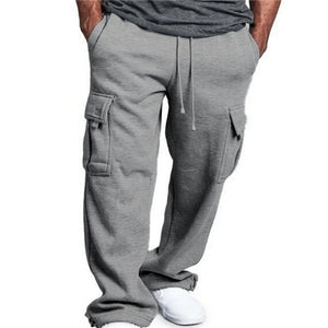 Gym Men 2019 NEW Fashion Long Loose Pants Casual Trousers Hip Hop Jogging Joggers Sweatpants Jogger Pants