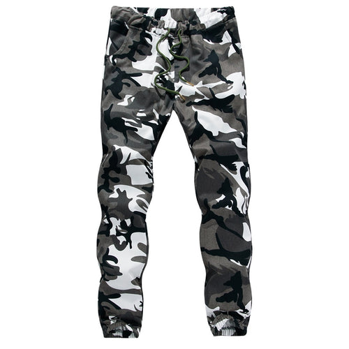 2019 Fashion Mens Jogger Cotton Pencil Harem Pants Camouflage Military Pants Loose Comfortable Cargo Trousers Camo Jogger