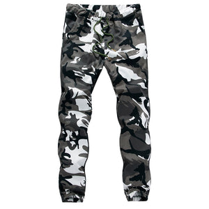 2019 Fashion Mens Jogger Cotton Pencil Harem Pants Camouflage Military Pants Loose Comfortable Cargo Trousers Camo Jogger
