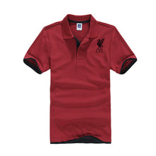 Load image into Gallery viewer, 2019 new cotton polo shirt men brands liverpool Football sports tee shirt femme ventilate Summer with breathable short sleeves