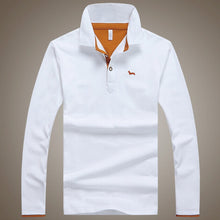 Load image into Gallery viewer, 2019 New men embroidery harmont Long-sleeve Polo Shirt Plus 6 Colors Casual Turn-down Collar Polo Good Quality Polo Shirt blaine