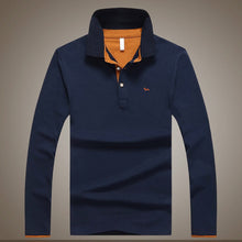 Load image into Gallery viewer, 2019 New men embroidery harmont Long-sleeve Polo Shirt Plus 6 Colors Casual Turn-down Collar Polo Good Quality Polo Shirt blaine