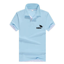 Load image into Gallery viewer, 2019 brand new fashion men&#39;s printing Polo shirt lapel short sleeve fitness men&#39;s polo shirt custom white black gray navy
