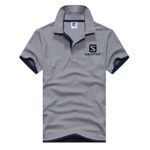 Load image into Gallery viewer, 2019 New Fashion Men Polo Shirt Salomon Brands Clothing Short Sleeve Summer Shirt Man Cotton Poloshirt Men Plus Polo Shirts