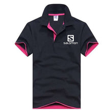 Load image into Gallery viewer, 2019 New Fashion Men Polo Shirt Salomon Brands Clothing Short Sleeve Summer Shirt Man Cotton Poloshirt Men Plus Polo Shirts