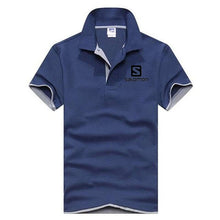 Load image into Gallery viewer, 2019 New Fashion Men Polo Shirt Salomon Brands Clothing Short Sleeve Summer Shirt Man Cotton Poloshirt Men Plus Polo Shirts