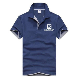 2019 New Fashion Men Polo Shirt Salomon Brands Clothing Short Sleeve Summer Shirt Man Cotton Poloshirt Men Plus Polo Shirts