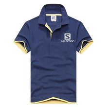 Load image into Gallery viewer, 2019 New Fashion Men Polo Shirt Salomon Brands Clothing Short Sleeve Summer Shirt Man Cotton Poloshirt Men Plus Polo Shirts