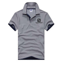 Load image into Gallery viewer, 2019 New Fashion Men Polo Shirt Salomon Brands Clothing Short Sleeve Summer Shirt Man Cotton Poloshirt Men Plus Polo Shirts