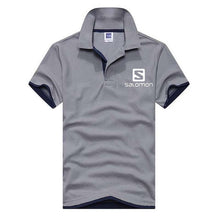 Load image into Gallery viewer, 2019 New Fashion Men Polo Shirt Salomon Brands Clothing Short Sleeve Summer Shirt Man Cotton Poloshirt Men Plus Polo Shirts