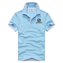 Load image into Gallery viewer, 2019 New Fashion Men Polo Shirt Salomon Brands Clothing Short Sleeve Summer Shirt Man Cotton Poloshirt Men Plus Polo Shirts