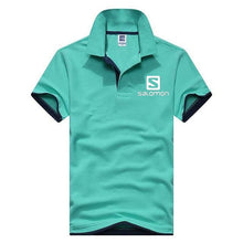 Load image into Gallery viewer, 2019 New Fashion Men Polo Shirt Salomon Brands Clothing Short Sleeve Summer Shirt Man Cotton Poloshirt Men Plus Polo Shirts