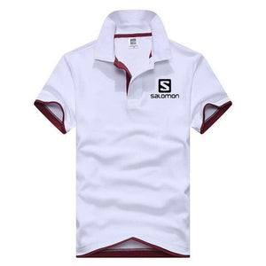 2019 New Fashion Men Polo Shirt Salomon Brands Clothing Short Sleeve Summer Shirt Man Cotton Poloshirt Men Plus Polo Shirts