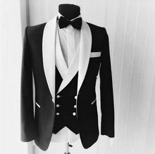 Load image into Gallery viewer, Orange 3PC Suit Men Brand New Slim Fit Business Formal Wear Tuxedo High Quality Wedding Dress Mens Suits Casual Costum Made
