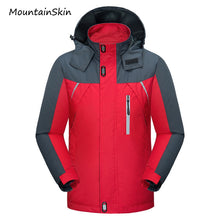 Load image into Gallery viewer, Mountainskin 2017 New Men&#39;s Jacket Spring Autumn Male Coats Waterproof Windbreaker Breathable Hooded Jacket Men Branded LA199