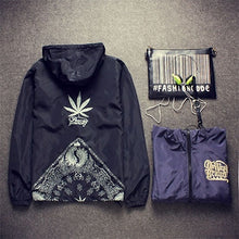 Load image into Gallery viewer, Weed Jacket Men Windbreaker 2018 Weed Maple Leafs Fashion Jacket Men Hooded Casual Jackets Male Coat Thin Men Coat Outwear