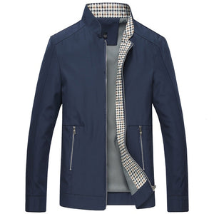 Mountainskin New Spring Autumn Men's Jackets Casual Coats Solid Color Mens Brand Clothing Stand Collar Male Bomber Jackets SA442