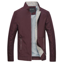 Load image into Gallery viewer, Mountainskin New Spring Autumn Men&#39;s Jackets Casual Coats Solid Color Mens Brand Clothing Stand Collar Male Bomber Jackets SA442
