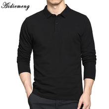 Load image into Gallery viewer, Polo Shirts Men 2018 Autumn Breathable Cotton Polo Shirts Men Long Sleeve Casual Camiseta Masculinas Plus Size Polos Sweatshirt