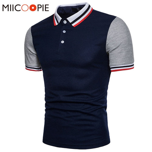 New Arrival 2018 Men Polo Shirt Brand Summer Jerseys Men Tops Casual Classic Stand Collar Male cotton breathable Polo Shirt XXL