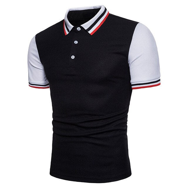 New Arrival 2018 Men Polo Shirt Brand Summer Jerseys Men Tops Casual Classic Stand Collar Male cotton breathable Polo Shirt XXL