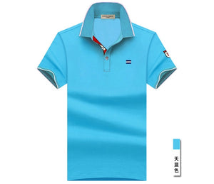 SHABIQI New Classic Mens Polo ShirtsShort sleeve autumn  Men's Shirt Brands Camisa Polo Masculina Plus Size 6XL 7XL 8XL 9XL 10XL
