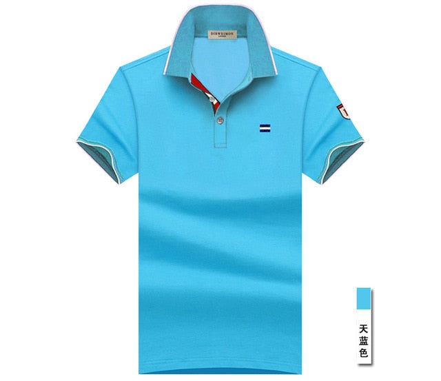 SHABIQI New Classic Mens Polo ShirtsShort sleeve autumn  Men's Shirt Brands Camisa Polo Masculina Plus Size 6XL 7XL 8XL 9XL 10XL