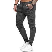 Load image into Gallery viewer, MASCUBE Men&#39;s Jogging Pants Striped Running Pants Men Sport Pencil Pants Men Hip Hop Cotton Bodybuilding Joggers Gym Trousers