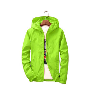 JOOBOX 2018 Spring Autumn New Slim Fit Young Men Hooded Jacket Thin Jackets Brand Casual Windbreaker Top Quality black s-7xl