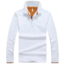 Load image into Gallery viewer, TANGNEST 2019 Hot Sale Long-sleeve Polo Shirt Plus 5 Colors Casual Turn-down Collar Polo Good Quality Polo Shirt Men MTP452