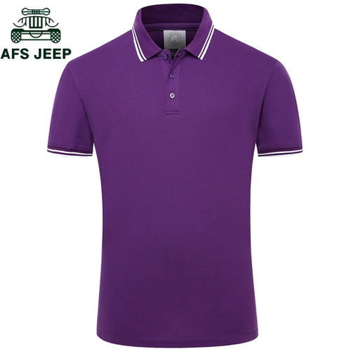 New 2018 Solid Color Summer Polo Shirts Men Cotton Short Sleeve Breathable Anti-Pilling Brand polos para hombre Plus Size S-4XL