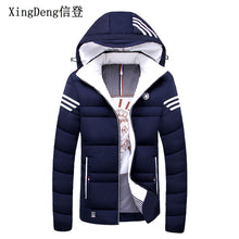 Load image into Gallery viewer, XingDeng Brand Casual Mens Jacket Winter Coats male Thick Jackets Warm men fashion clothes Parka Outerwear top Coat Plus 4XL