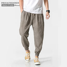 Load image into Gallery viewer, Privathinker Brand Casual Harem Pants Men Jogger Pants Men Fitness Trousers Male Chinese Traditional Harajuku 2019 Summer Clothe