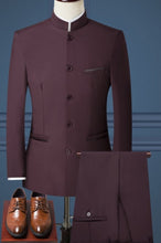 Load image into Gallery viewer, Black Formal Suit Men Blazer Jackets and Pants Fashion Business Mens Suits Size 4XL Wedding Suits for Man 2019