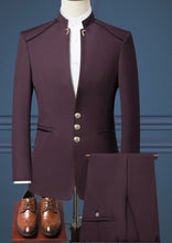 Load image into Gallery viewer, Black Formal Suit Men Blazer Jackets and Pants Fashion Business Mens Suits Size 4XL Wedding Suits for Man 2019