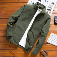 Load image into Gallery viewer, Man Fleece Tactical Softshell Jacket outwear Windbreaker Thermal Sporting male Tourism Mountain coats men Army jackets