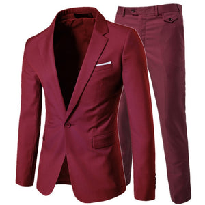 Luxury Men's Suit 3 Piece Men's Wedding Slim Casual Business Men's Suit Large Size Men's Social Banquet Dress Groom Dress S-6XL