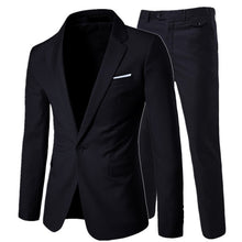 Load image into Gallery viewer, Luxury Men&#39;s Suit 3 Piece Men&#39;s Wedding Slim Casual Business Men&#39;s Suit Large Size Men&#39;s Social Banquet Dress Groom Dress S-6XL