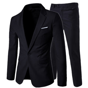 Luxury Men's Suit 3 Piece Men's Wedding Slim Casual Business Men's Suit Large Size Men's Social Banquet Dress Groom Dress S-6XL