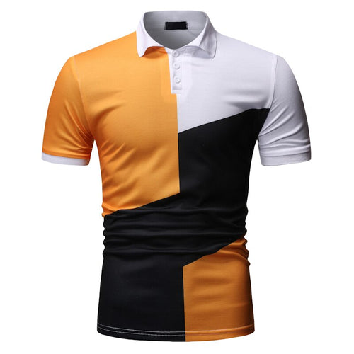 MOGU 2019 New Plus Size 3XL Short Men's Polo Shirts Slim Fit Breathable Hawaiian Camisa Polos Short Sleeve Fashion Polo Shirts