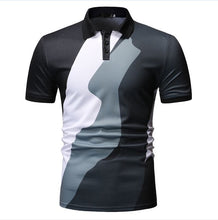 Load image into Gallery viewer, MOGU 2019 New Plus Size 3XL Short Men&#39;s Polo Shirts Slim Fit Breathable Hawaiian Camisa Polos Short Sleeve Fashion Polo Shirts