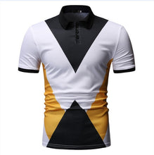Load image into Gallery viewer, MOGU 2019 New Plus Size 3XL Short Men&#39;s Polo Shirts Slim Fit Breathable Hawaiian Camisa Polos Short Sleeve Fashion Polo Shirts