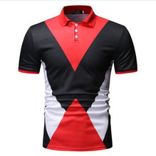 Load image into Gallery viewer, MOGU 2019 New Plus Size 3XL Short Men&#39;s Polo Shirts Slim Fit Breathable Hawaiian Camisa Polos Short Sleeve Fashion Polo Shirts