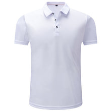 Load image into Gallery viewer, Men&#39;s Polo Shirt Camisa masculina Shirt Cotton Short Sleeve shirt Brands jerseys Summer Sportsjerseysgolftennis Blusas Tops